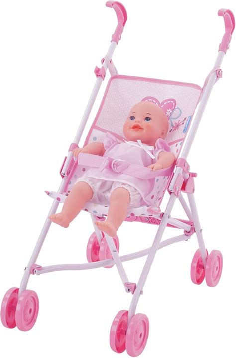 Hauck Love Heart Doll Umbrella Play Stroller, Carry Baby Doll or 